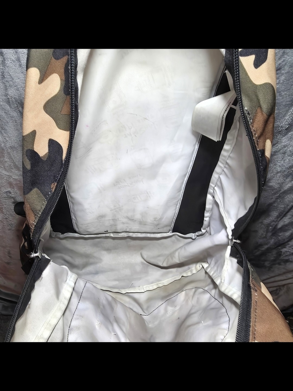 Jansport Brown Cross Town Camo Backpack - Picture 3 of 3